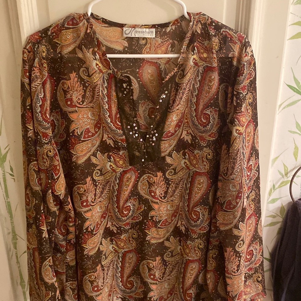 Pretty sheer blouse